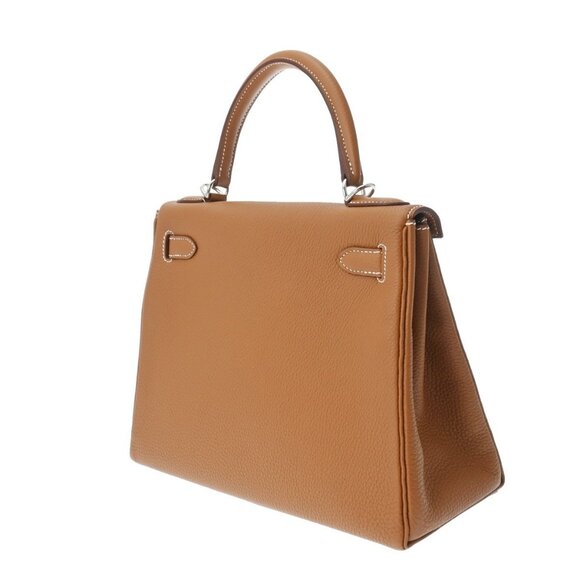 HERMES Kelly 28 Inner stitch 2WAY Gold hand bag 800000129354000 - Picture 2 of 12
